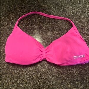 DFYNE Vibrant Pink Sports Bra
